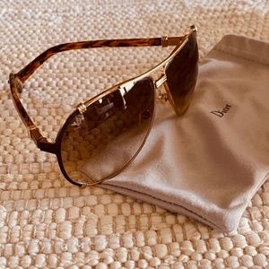 SOLD  --  SUNGLASSES -- (Authentic) Dior Aviator Sunglasses/$300